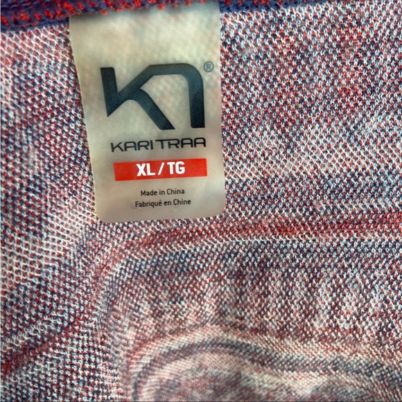 Kari Traa Wool snow ski base layer half zip XL - Picture 6 of 9